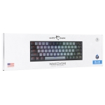 White Shark геймърска механична клавиатура Gaming Mechanical Keyboard WAKIZASHI 2 - Blue Switches (English US), Gray, Black