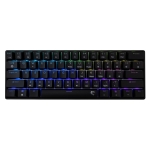 White Shark геймърска механична клавиатура Gaming Mechanical Keyboard SHINOBI 2 - YUSYA 5P Blue Switches (English US), Black
