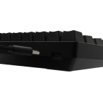White Shark геймърска механична клавиатура Gaming Mechanical Keyboard SHINOBI 2 - YUSYA 5P Blue Switches (English US), Black