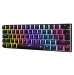 White Shark геймърска механична клавиатура Gaming Mechanical Keyboard SHINOBI 2 - Red Switches (English US), Black