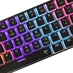 White Shark геймърска механична клавиатура Gaming Mechanical Keyboard SHINOBI 2 - Red Switches (English US), Black