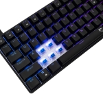 White Shark геймърска механична клавиатура Gaming Mechanical Keyboard HAMACHI - YUSYA 5P Blue Switches (English US), Black