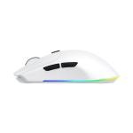 White Shark професионална геймърска мишка Wireless Gaming Mouse CADOR - 10000dpi, 1000Hz, Bluetooth, White