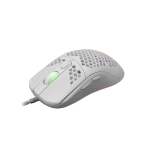 White Shark геймърска мишка Gaming Mouse GALAHAD - 7200dpi, White