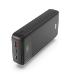 HAMA Външна батерия "PD27-W65", 27000 mAh, Изходи: 2xUSB-C, USB-A, Бързо зареждане