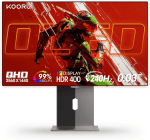 KOORUI 27 QHD OLED 240Hz 0.03ms 16:9 HDMI DP HDR PIVOT SWIVEL