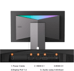 KOORUI 27 QHD OLED 240Hz 0.03ms 16:9 HDMI DP HDR PIVOT SWIVEL