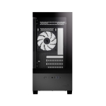 AeroCool кутия Case mATX - P300D Digi-G-BK-v1 - Digital Display, USB-C, 3 x 120 mm A-RGB