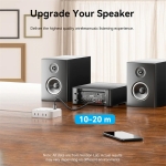 Vention блутут за кола за разговори и музика Car Bluetooth 5.4 audio receiver USB, 3.5mm jack - NAIHG