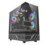 Darkflash кутия Case ATX - DS950 Black - 6 x 120 mm Infinity Mirror A-RGB