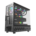 Darkflash кутия Case ATX - DS950 Black - 6 x 120 mm Infinity Mirror A-RGB