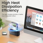 Orico докинг станция Storage - HDD/SSD Dock - 2.5/3.5 inch USB-C - DD18U3-EU-BK