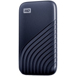 WD 1TB My Passport SSD - Portable SSD, up to 1050MB/s Read and 1000MB/s Write Speeds, USB 3.2 Gen 2 - Midnight Blue