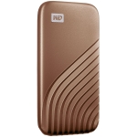 WD 1TB My Passport SSD - Portable SSD, up to 1050MB/s Read and 1000MB/s Write Speeds, USB 3.2 Gen 2 - Gold