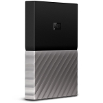 WD My Passport 512GB External SSD, USB 3.1 Gen2, Read/Write: 540 / 540 MB/s, cable: Type-C to Type-C, USB Type-C to Type-A adaptor
