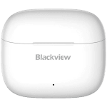 Blackview AirBuds 4, Battery 35mAh,Charging box battery 400mAh, Bluetooth 5.3, White