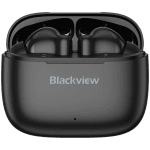 Blackview AirBuds 4, Battery 35mAh,Charging box battery 400mAh, Bluetooth 5.3, Black