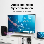 Vention Кабел Cable - Display Port v1.2 DP M / M Black 4K 5M - HACBJ