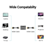 Vention Адаптер Adapter HDMI Female to Female Coupler Black - AIRB0