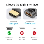 Vention Адаптер Adapter HDMI Right Angle 270 Degree M/F - AINB0