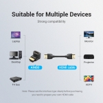 Vention Адаптер Adapter HDMI Right Angle 270 Degree M/F - AINB0