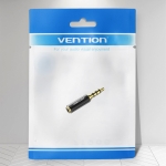 Vention адаптер Adapter Audio 3.5mm M / 2.5mm F  Black Metal - BFBB0