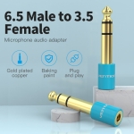 Vention адаптер Adapter Audio 6.5mm M / 3.5mm F - Blue - VAB-S01-L