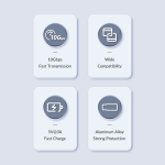 Orico Адаптер Adapter USB3.1 to Type-C (female) - AH-AC10-GY