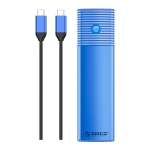 Orico външна кутия за диск Storage - Case - M.2 NVMe M/B key 10 Gbps Blue - PWM2-G2