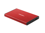 Чекмедже за твърд диск 2,5’’, Natec Rhino Go, USB 3.0, червен