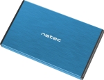 Чекмедже за твърд диск 2,5’’, Natec Rhino Go, USB 3.0, син