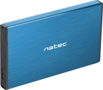 Чекмедже за твърд диск 2,5’’, Natec Rhino Go, USB 3.0, син