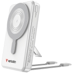 Външна батерия Verbatim Power Bank Magnetic Wireless 10.000 mAh C+C Display Silver