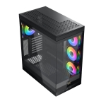 Xigmatek кутия Case EATX - Meta - 4 x 120 mm ARGB fans