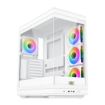 Xigmatek кутия Case EATX - Meta Arctic - 4 x 120 mm ARGB fans