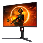 Монитор AOC Q27G3XMN/BK, 27" VA Backlight type MiniLED, 2560x1440@180Hz, 1ms GtG, 1000cd/m2, 3000:1, DCR 80M:1, Adaptive Sync, FlickerFree, Low Blue Light, Tilt, Height Adjust, Pivot, Swivel, 2xHDMI, DP
