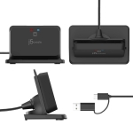 j5create JUR261-N USB Smart card/CAC reader картов четец със стойка