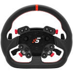 SIMAGIC GT1 D Steering Wheel with GT Pro Hub(K)| Shifter & Clutch Paddles, Leather. S208
