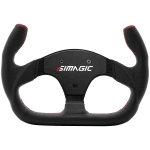 SIMAGIC C-Shaped Steering wheel without HUB, 325mm, Leather. S405