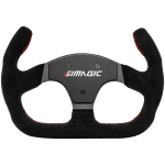 SIMAGIC C-Shaped Steering wheel without HUB, 325mm, Suede. S406