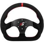 SIMAGIC D-Shaped Steering wheel without HUB, 325mm, Suede. S404