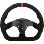 SIMAGIC D-Shaped Steering wheel without HUB, 325mm, Suede. S404