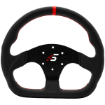 SIMAGIC D-Shaped Steering wheel without HUB, 325mm, Leather. S403
