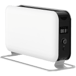 Mill WiFI Gen. 3 1500W portable convection heater, LED display, steel fronts, alu feet, x aluminum heating element, thermostat: Millheat APP + WiFi + Bluetooth. 1 effect level: 1500W