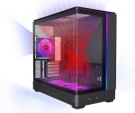 Montech кутия Case mATX - KING 15 PRO (W) - 4 x 120 mm A-RGB, USB-C