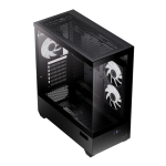 AeroCool кутия Case ATX - P500D Digi-G-BK-v1 - Digital Display, USB-C, 3 x 120 mm A-RGB