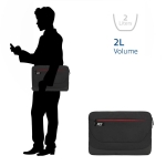 ACT Suburb калъф  за 13.3" лаптоп от рециклирани пластмасови бутилки