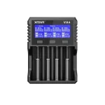 Зарядно устройство за NIMH/LiIon батерии 4 гнезда LCD дисплей USB VX4 SET  XTAR