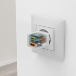 HAMA Бързо мини зарядно 1x USB-C, 1x USB-A, PD, 20 W, бяло