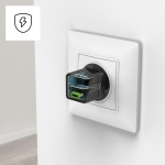 HAMA Бързо мини зарядно 220V, USB-C, PD/Qualcomm, 25 W, черен